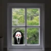 Fun World Ghost Face Light Up Window Peeper 30Cm New