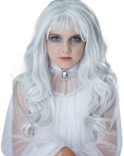 California Costumes Ghost Girls Grey Wig Best Sale