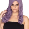* Glamour Deluxe Ashes Of Violets Purple Long Wavy Wig Sale