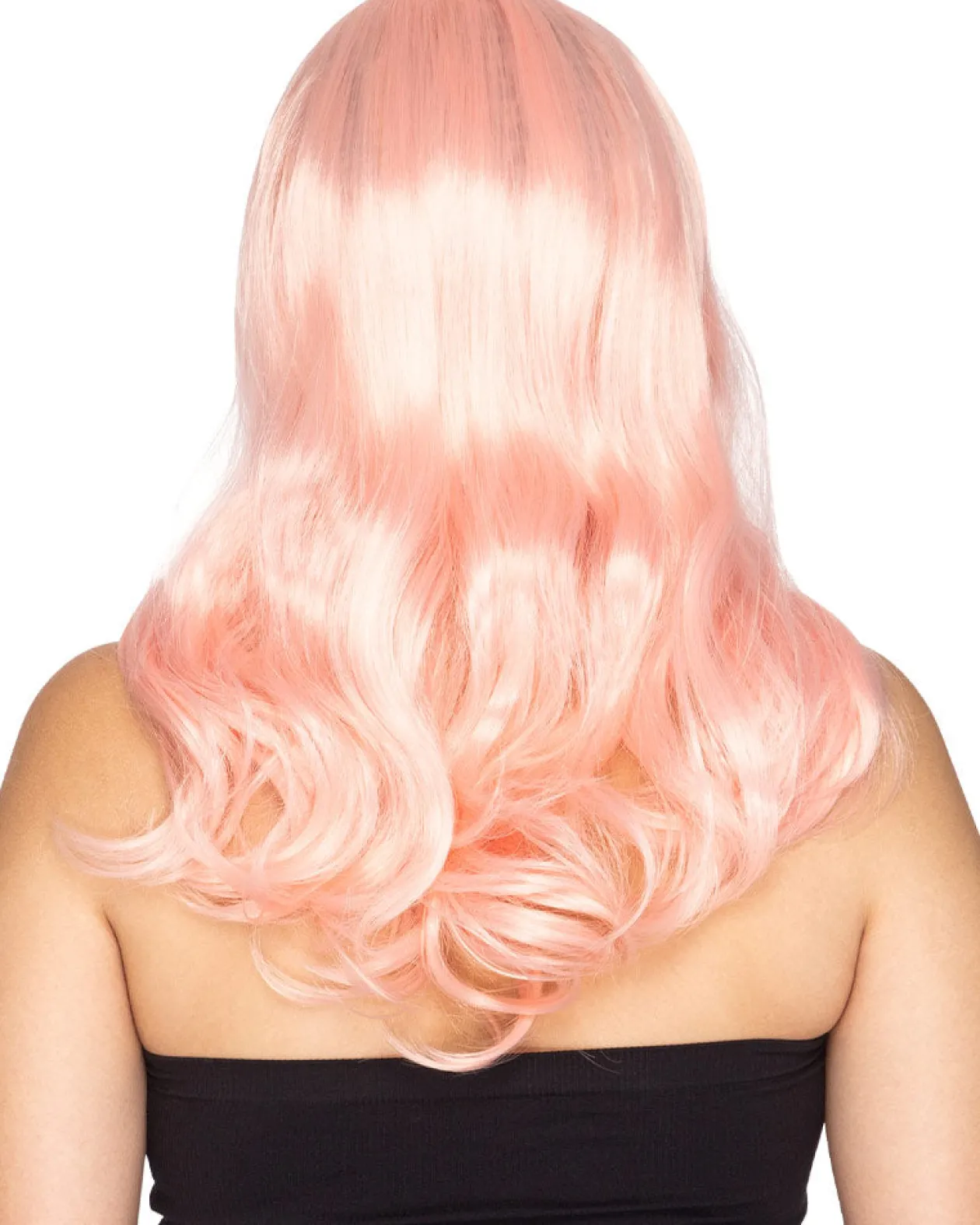 * Glamour Deluxe Fairy Floss Pink Long Wavy Wig Online
