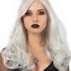 * Glamour Deluxe Silver Long Wavy Wig Sale