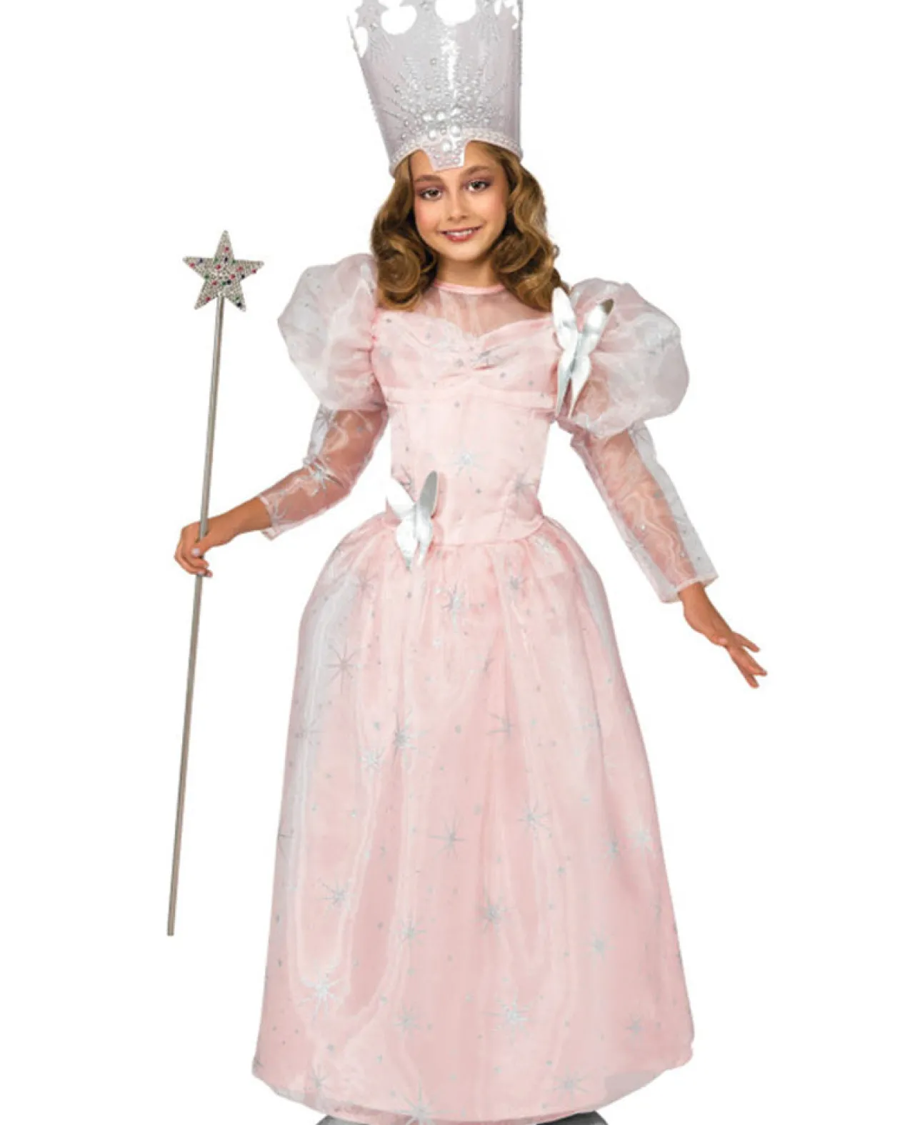 Rubies Glinda The Good Witch Deluxe Girls Costume Flash Sale