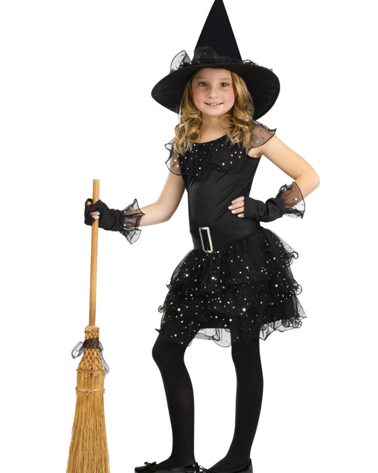 Fun World Glitter Witch Girls Costume Store