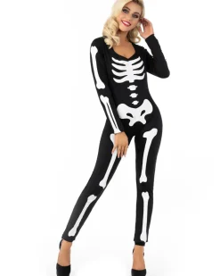 Morphsuits Glow In The Dark Skeleton Bodysuit Womens Costume Online
