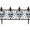 Amscan AU Glow Skull 2 Piece Fence Best Sale