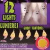 Fun World Glowing Ghost 12 String Lights New