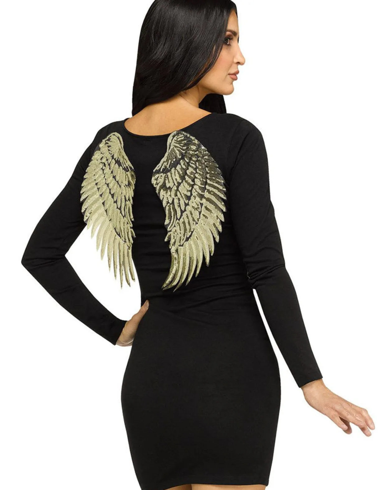 Fun World Gold Sequin Wings Best