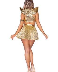 Leg Avenue Golden Angel Womens Costume New
