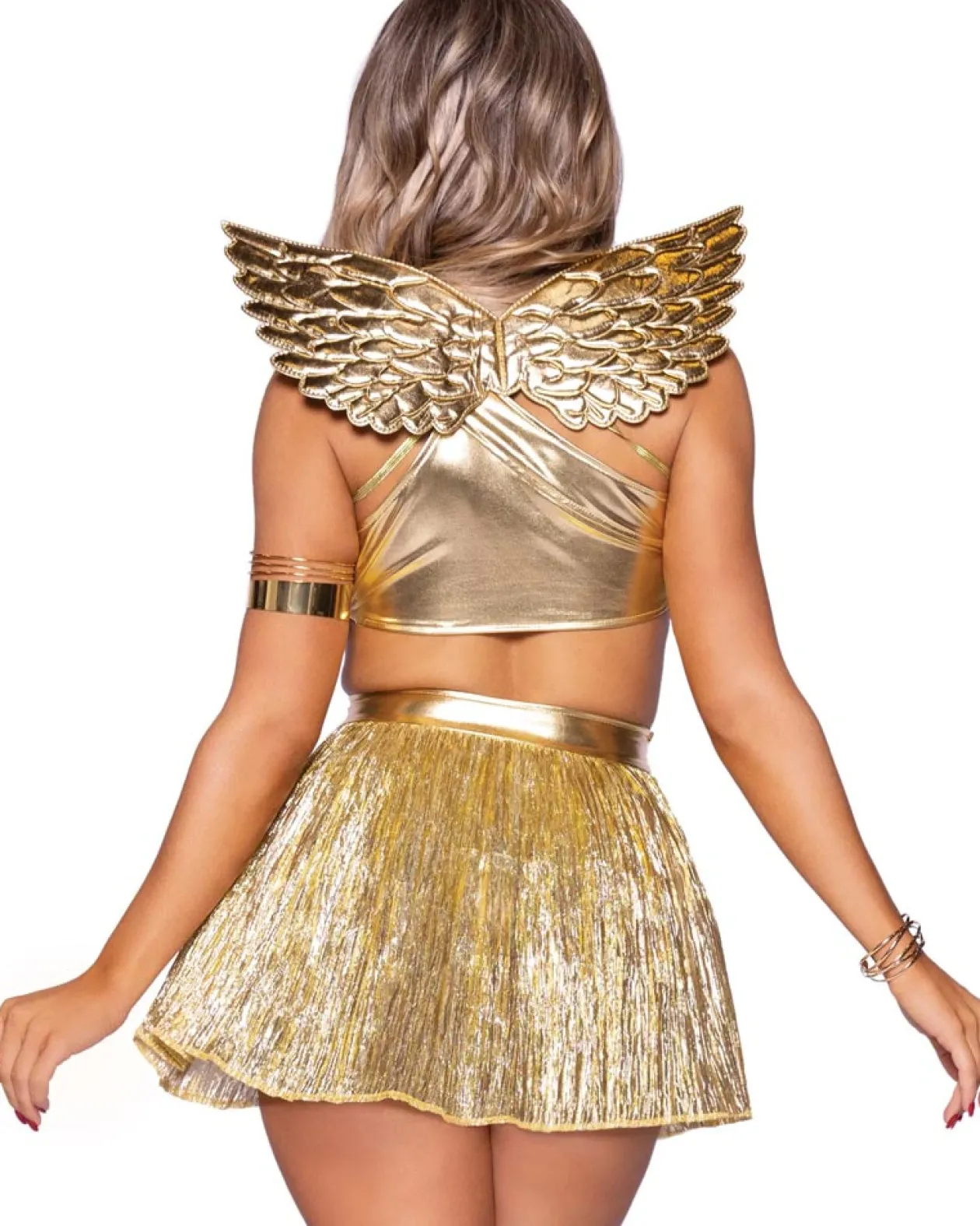 Leg Avenue Golden Angel Womens Costume New