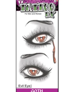Tinsley Transfers Gothic Evil Eye Fx Temporary Tattoo Store