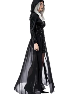 California Costumes Gothic Hooded Dress Womens Costume Shop
