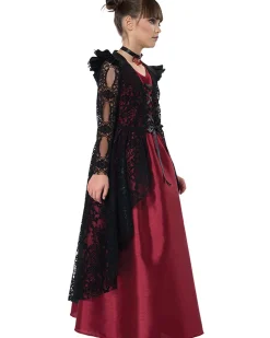 California Costumes Gothic Lace Vampire Deluxe Girls Costume Cheap
