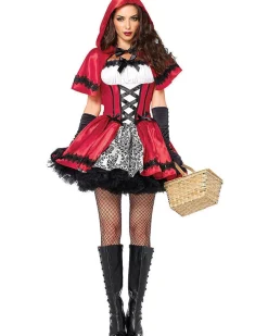 Leg Avenue Gothic Red Riding Hood Womens Costume Best
