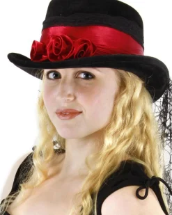 Elope Gothic Rose Top Hat Outlet