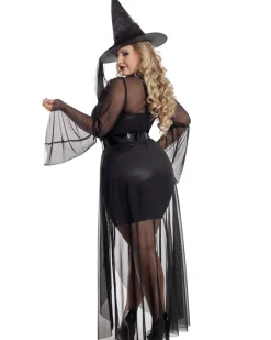 Starline Gothic Witch Womens Plus Size Costume Cheap