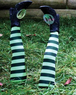 Fun World Green Witch Leg Grave Breakers Cheap