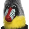 Smiffys Grey Baboon Mask Cheap