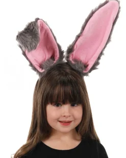 Elope Grey Bendy Bunny Ears Headband Discount