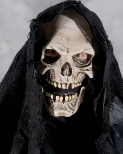 Zagone Studios Grim Reaper Hooded Premium Mask With Moving Mouth Online
