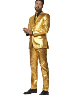 Opposuits Groovy Gold Opposuit Premium Mens Suit Cheap
