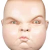 Ghoulish Productions Grumpy Baby Face Deluxe Mask Best Sale
