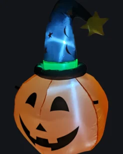 Channal Inflatables Halloween Pumpkin Witch Lawn Inflatable 1M Cheap