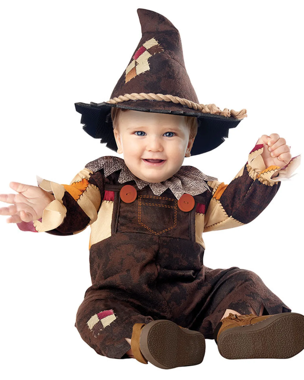 California Costumes Happy Harvest Scarecrow Infant Kids Costume New