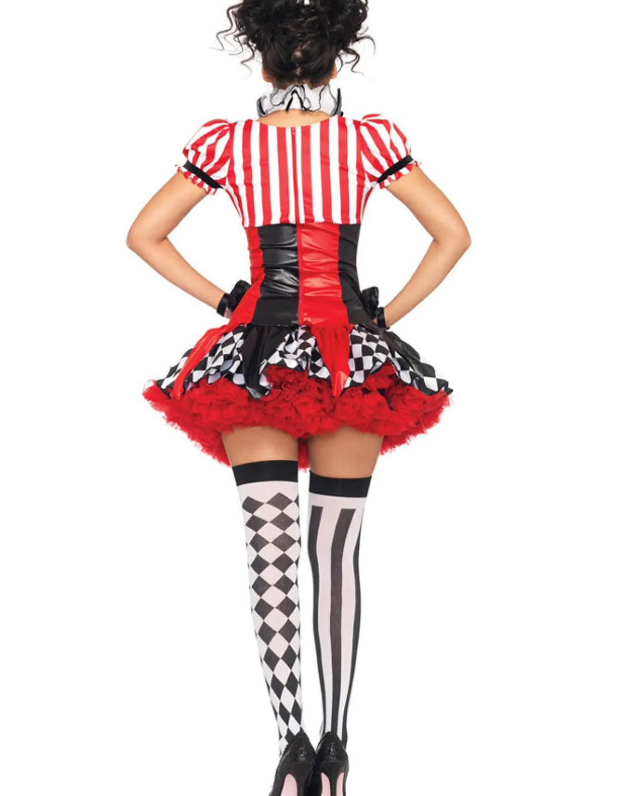 Leg Avenue Harlequin Clown Womens Costume Flash Sale