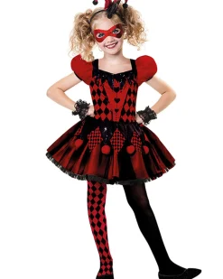 Amscan AU Harlequin Cutie Girls Kids Costume Best