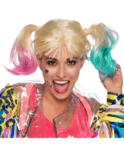 Rubies Harley Quinn Birds Of Prey Adult Wig Cheap