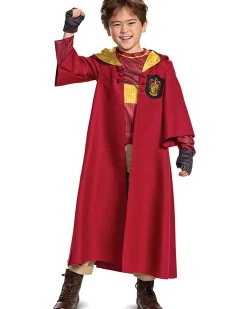 Disguise Harry Potter Quidditch Uniform Deluxe Boys Costume New