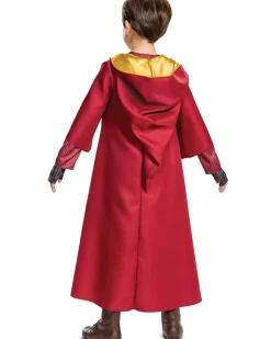 Disguise Harry Potter Quidditch Uniform Deluxe Boys Costume New