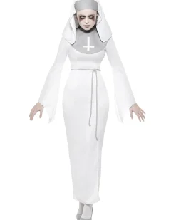 Smiffys Haunted Asylum Nun Plus Size Womens Costume Flash Sale