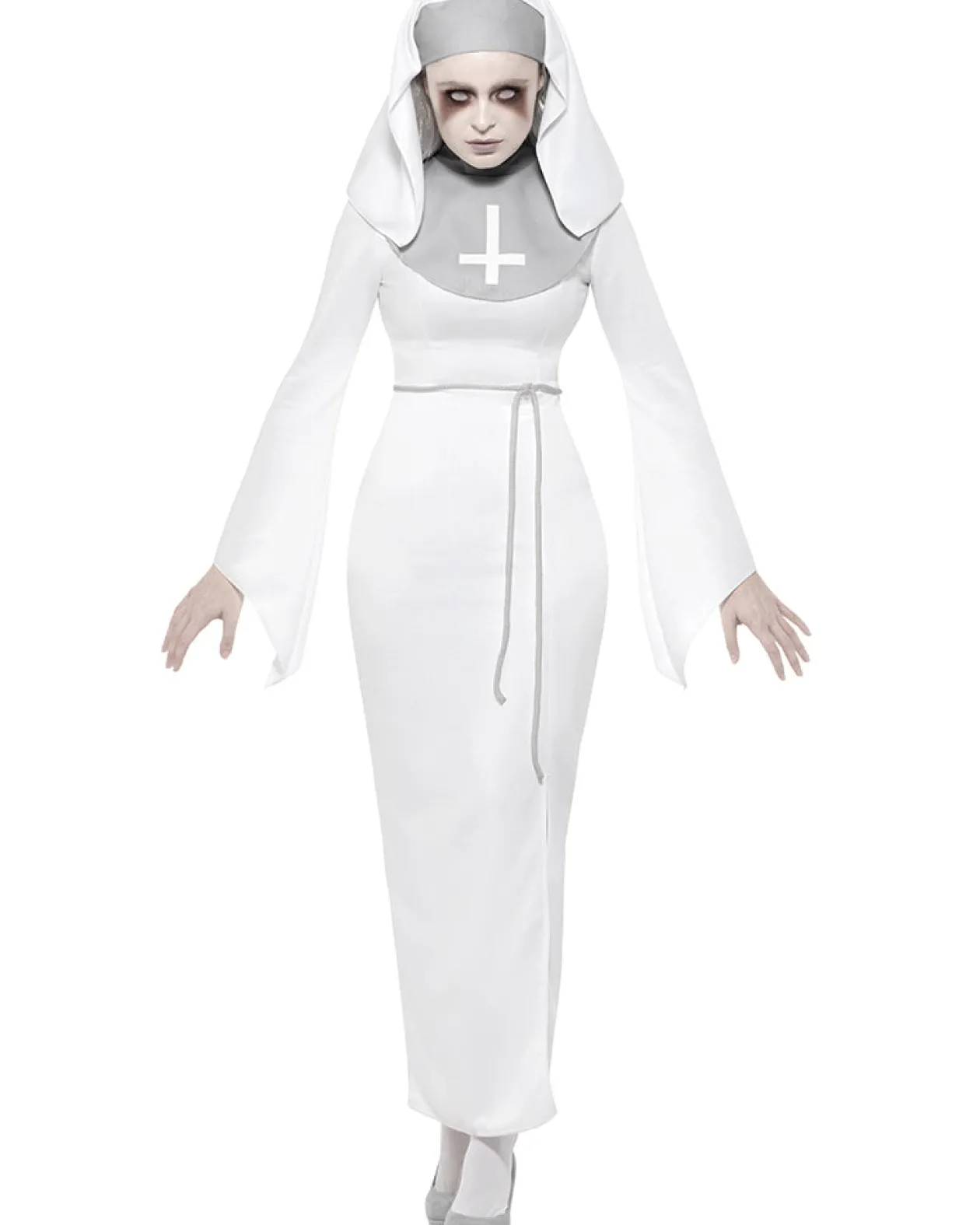 Smiffys Haunted Asylum Nun Plus Size Womens Costume Flash Sale