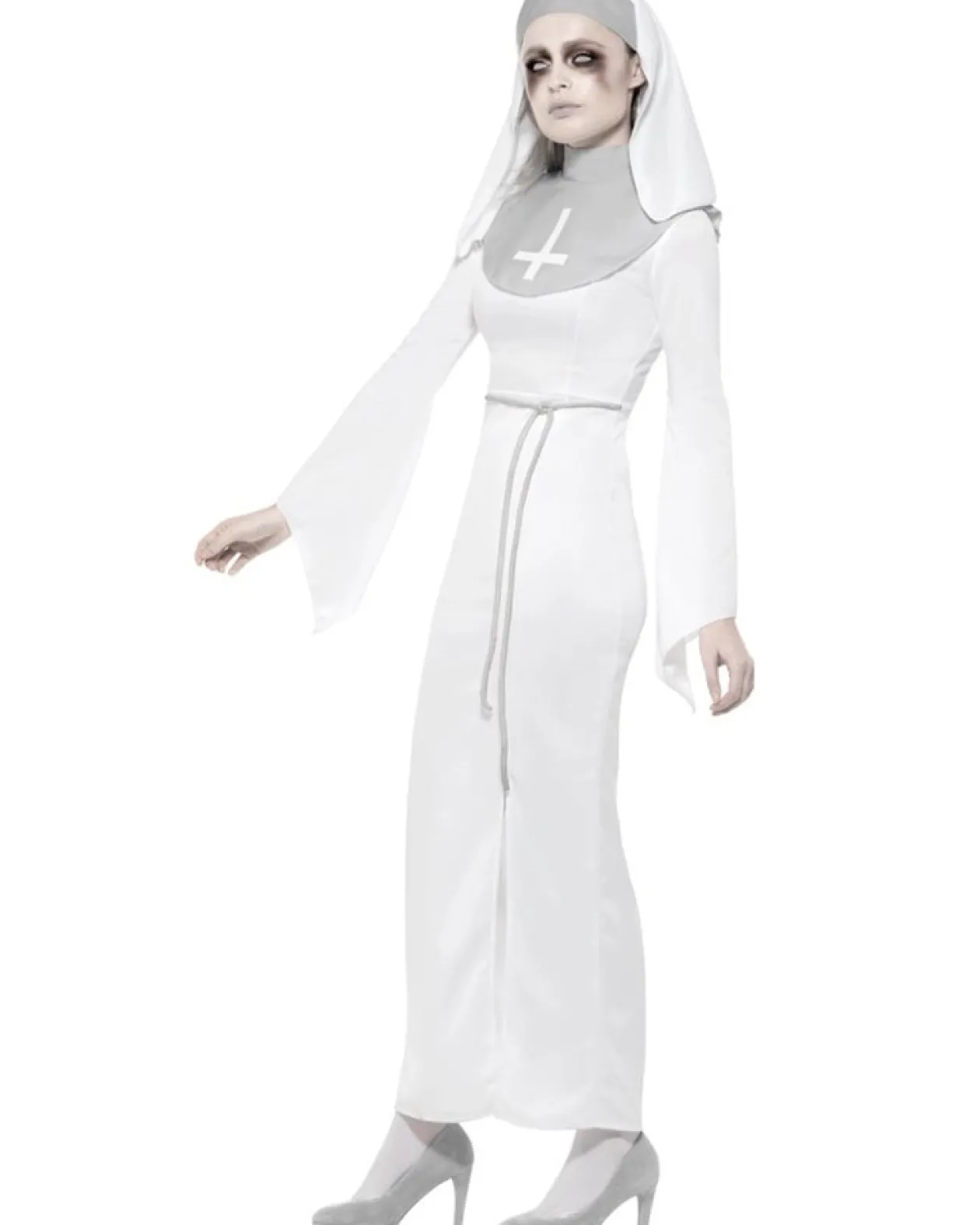 Smiffys Haunted Asylum Nun Plus Size Womens Costume Flash Sale