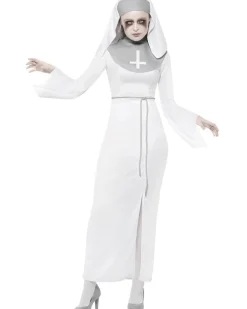 Smiffys Haunted Asylum Nun Womens Costume Hot