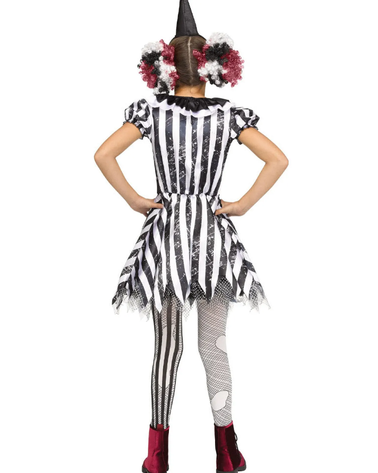 Fun World Haunted Harlequin Kids Costume Fashion
