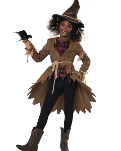 California Costumes Hay Grrrl Scarecrow Deluxe Girls Costume Fashion