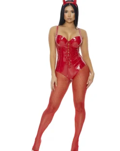 Forplay Heat It Up Devil Womens Costume New