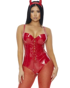 Forplay Heat It Up Devil Womens Costume New