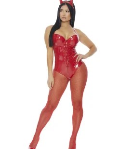 Forplay Heat It Up Devil Womens Costume New