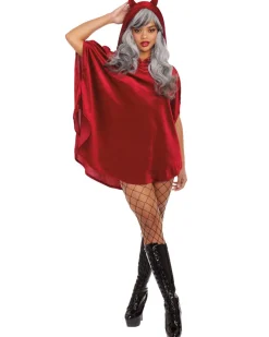 Dreamgirl International Hell Yeah Womens Poncho Hot
