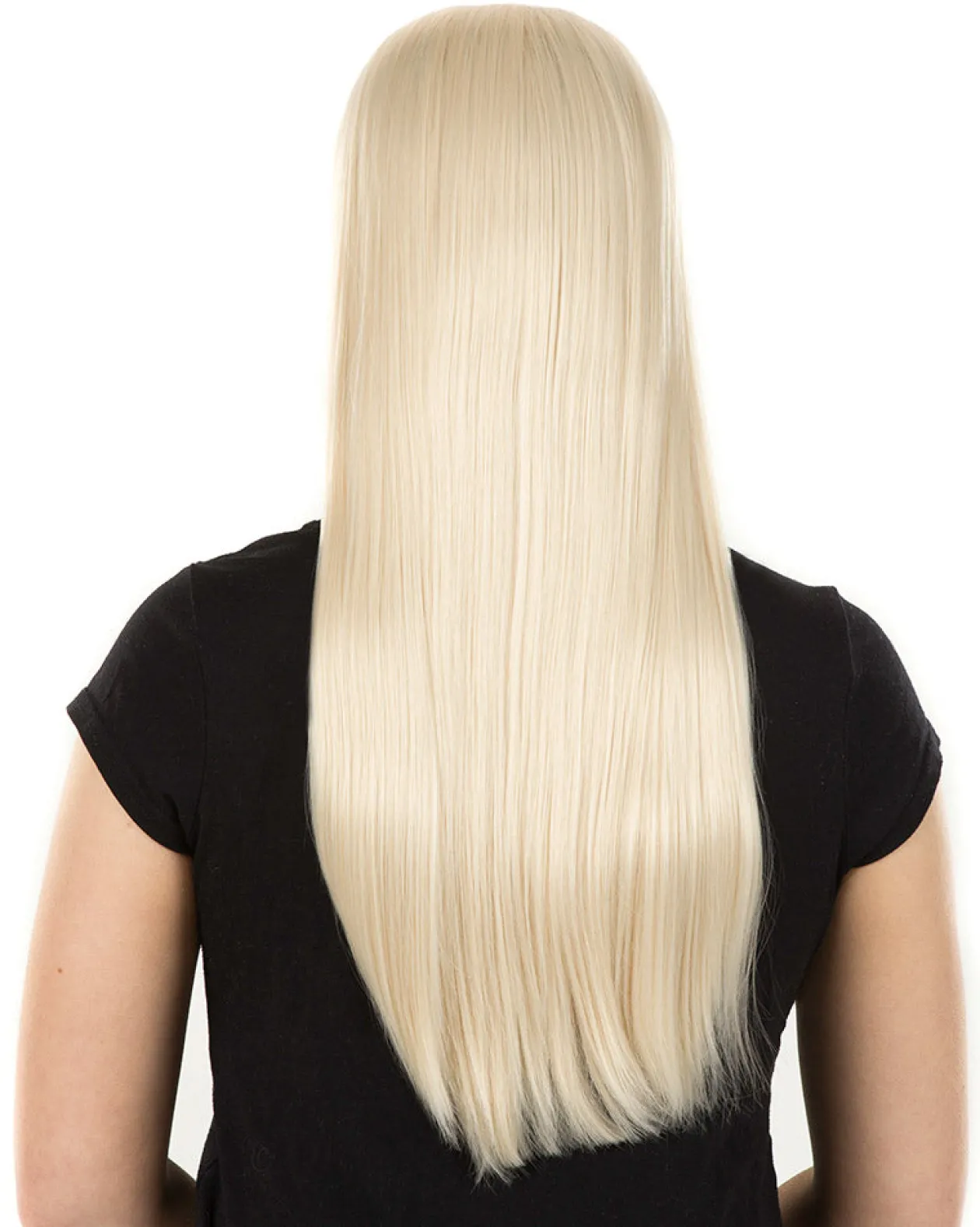 * Hippie Deluxe Blonde Long Wig Fashion