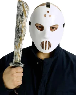 Fun World Hockey Mask And Machete Kit Hot