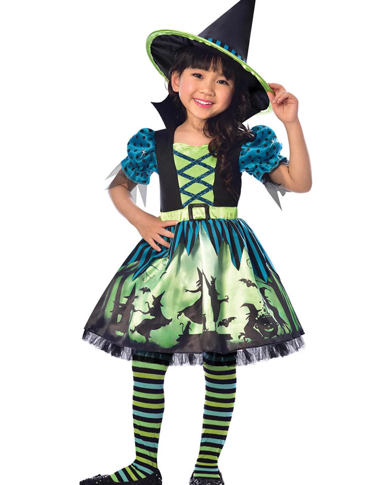 Amscan AU Hocus Pocus Witch Girls Costume Fashion