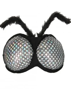 Elope Holographic Fly Eyes Plush Headband Best Sale