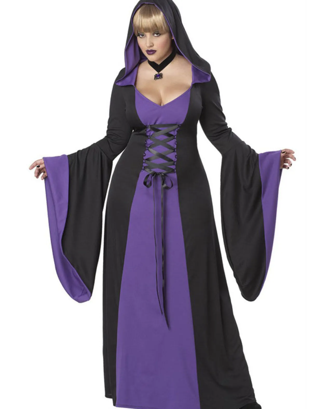 California Costumes Hooded Robe Womens Plus Size Costume Outlet