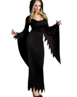 Fun World Hooded Witch Gown Womens Costume Shop