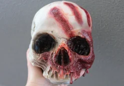 ForensicFX Studios Horror Skull With Bloody Hand Print Clearance