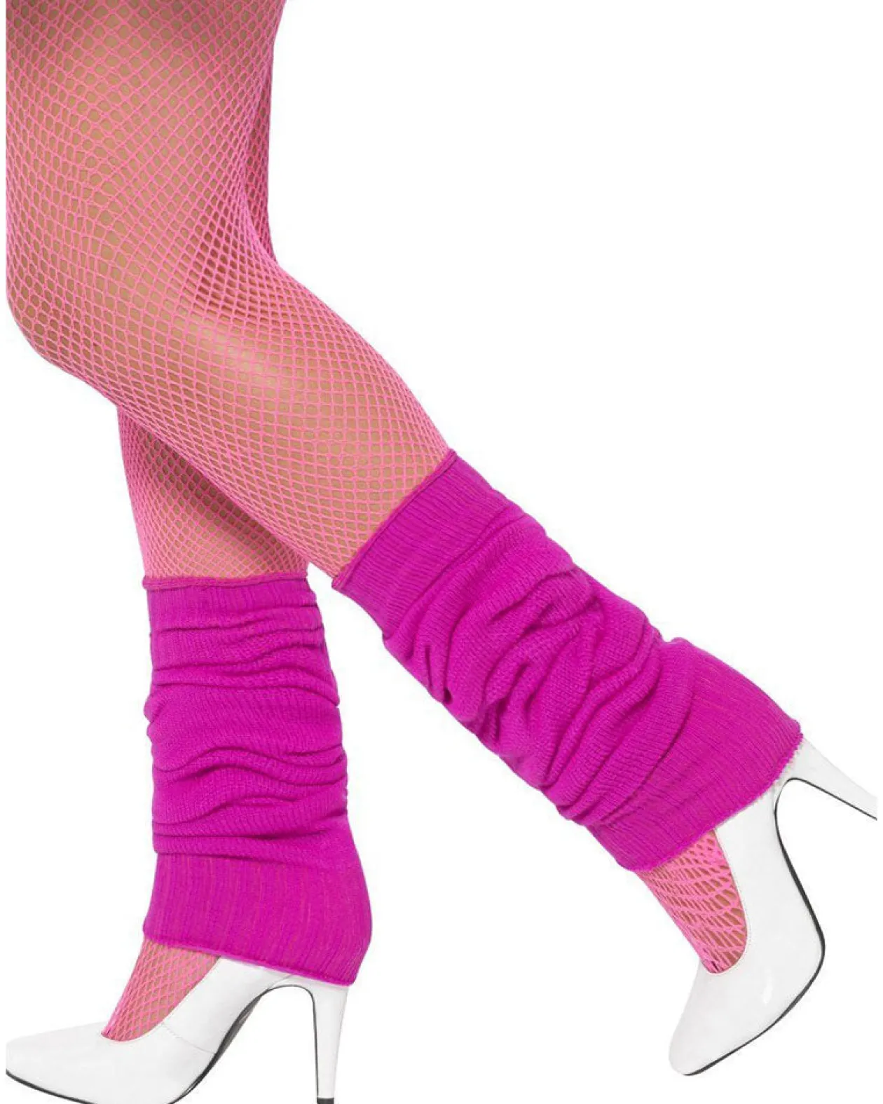 Smiffys Hot Pink Neon Leg Warmers Store